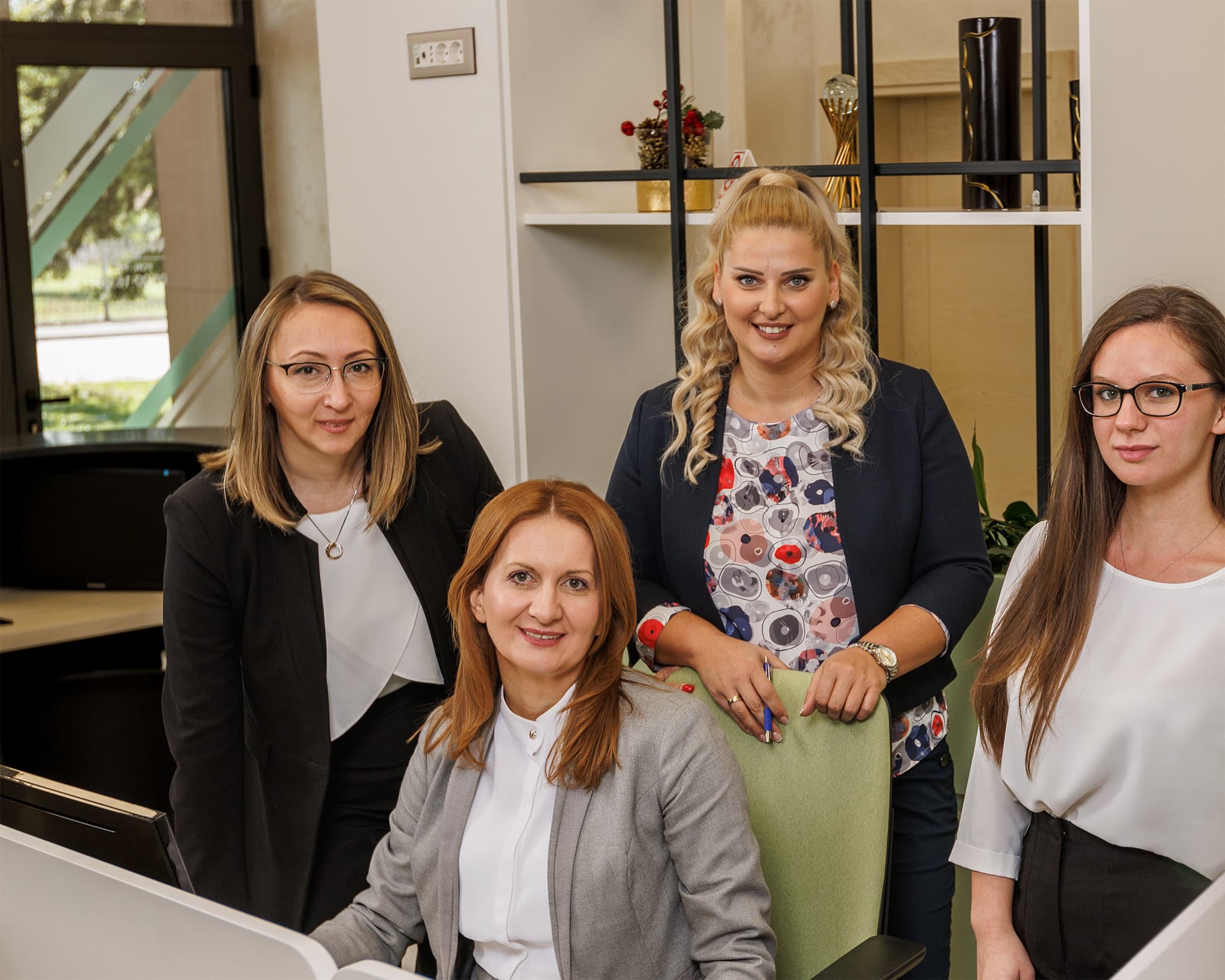 Team Members in the Workspace of PROFI COM Accounting Agency from Nikšic
